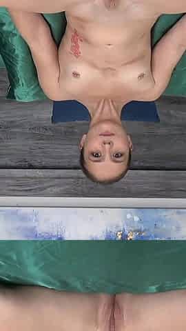 Tiny Petite Cutie Eats Bubbly Pussy Creampie
