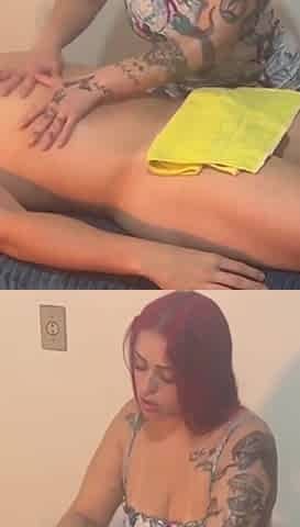 Relaxing Massage with Unexpected Surprise