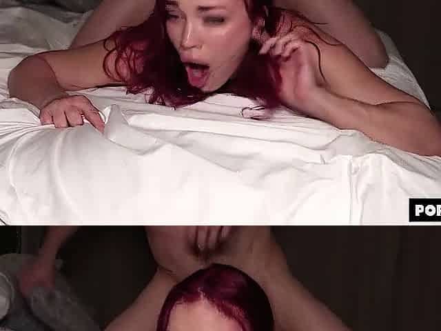 Hooking Up With 10/10 Breasty Redhead