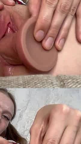 Fucking Myself with a Dildo