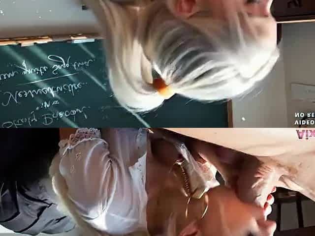 U should stay after class. Recent Teacher, Actually Likes Large Ramrods (AI-Generated Clip)