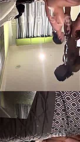 Big Ass Ebony Ride A Big Cock On Threesome