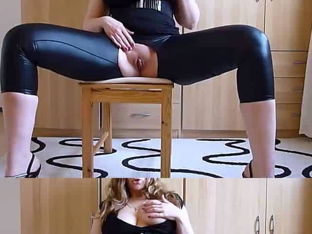 Hot Blonde Babe Solo Masturbation