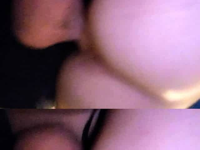 Spreading amateur ass wide POV