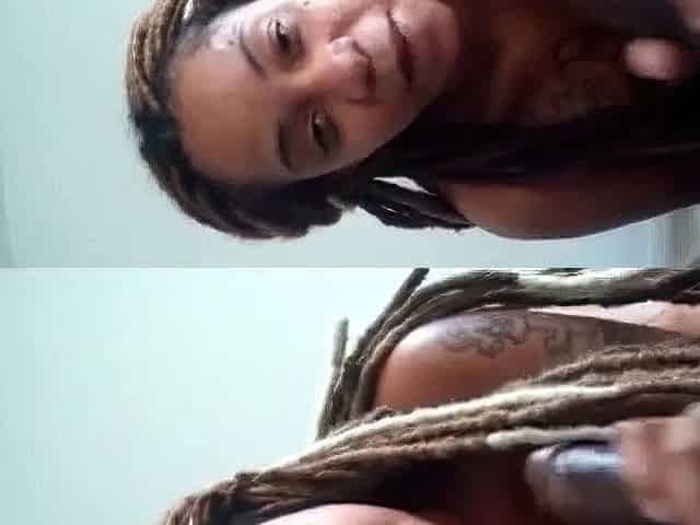 Black Amateur Sucks a Big Cock