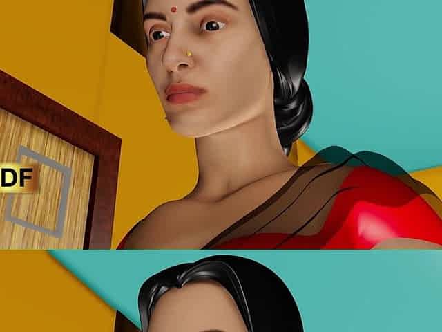 S5-ep-03 Poor Desi Chubby Pooja Bhabhi and Landlord