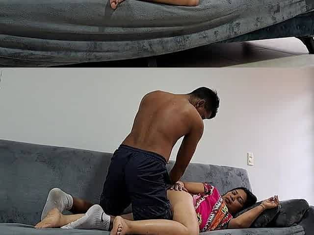 Curvy Matures with Her Stepson's Cock