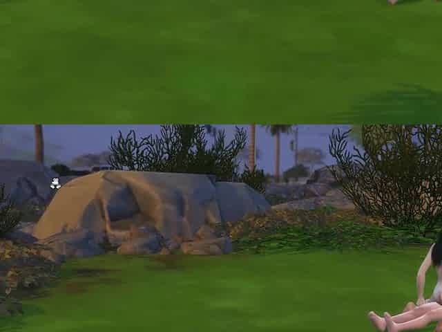 The Sims Sex with Big Boobs Girlfriend