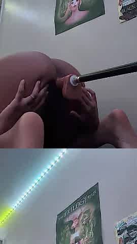 Satisfying myself with a thick jock