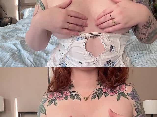 Tattooed honey wrecks her vagina with a biggest Bad Dragon