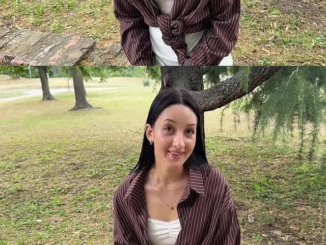 Tourist Girl Has Been Fucked In A Wood. Outdoor Sex With A Pretty Stranger - Martin Spell And Eva Tender