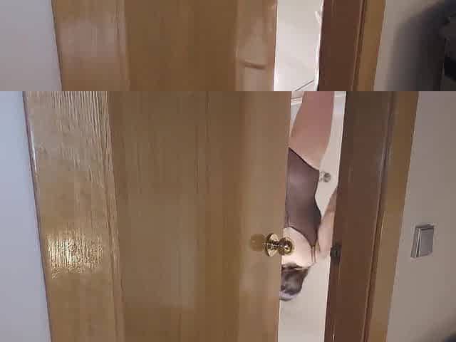 My hawt neighbor came to use my shower but this babe too used my schlong