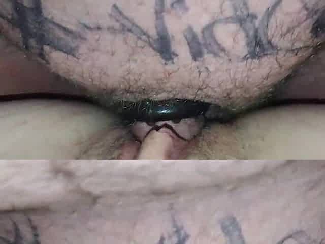 petite penis banging snatch and cums on it