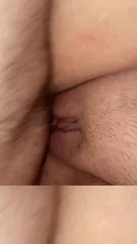 Fucking Her Pussy Close up Missionary