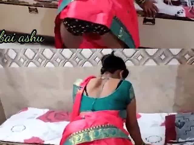 Indian bhabhi dusari suhagraat ki chudai saree me
