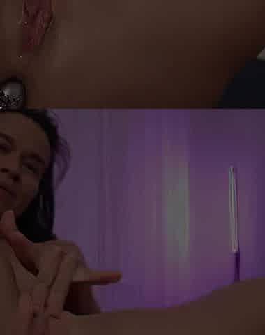 Playing with My Butt, Petite Anal Plug in My Aperture