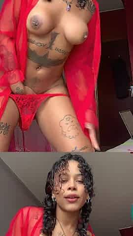 youthful black floozy masturbation movie scene oozed