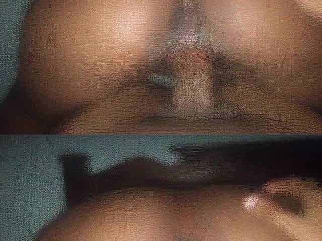 Hot large booty, I put my finger in her - I met her on Now69.com