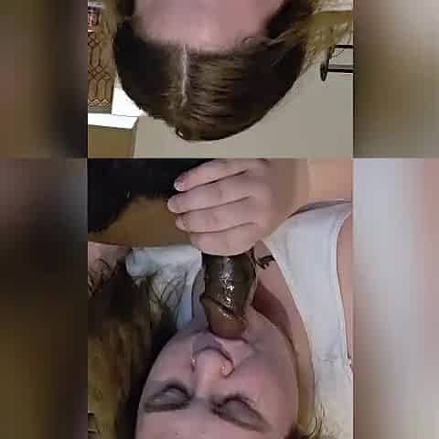 Curvy White Gal Takes It Hard and Finishes the Job