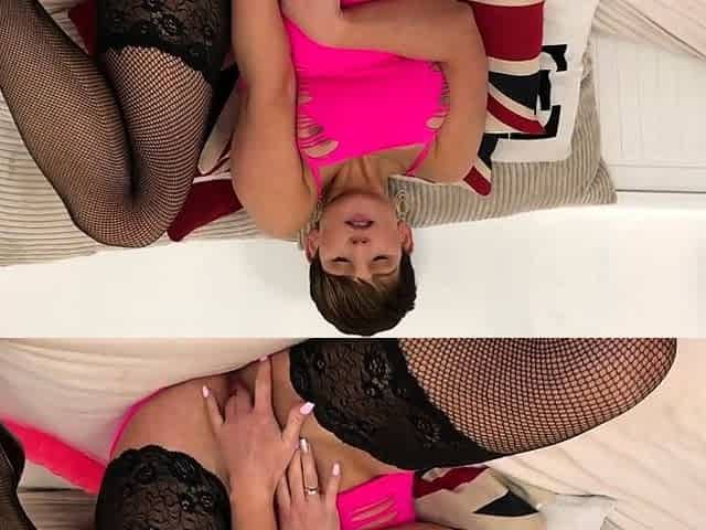 Sexy hottie Anetta Keys enjoys a solo toy masturbation