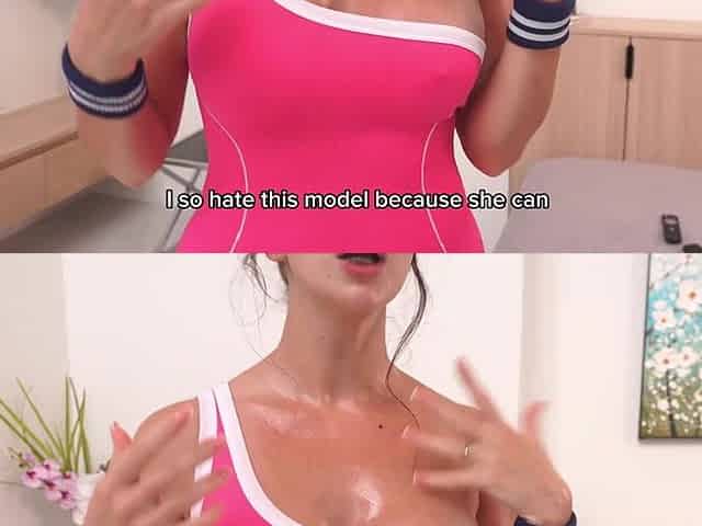 Home Cardio With Step Sis Oiled Pink Leggings