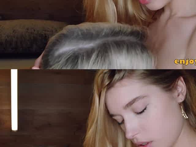 Slim lesbians Tory Sweet and Freya Mayer engaging in dual fake penis gusto - observe XXX porn!