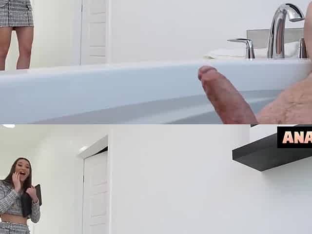 Begs Her Client To Fill Her Ass With Cum With Andi Rose