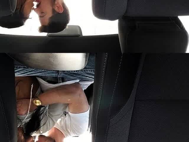 Asian Girl Cheats and Fucks Stranger In A Chili's Parking