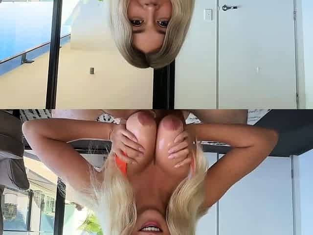 Sensational wonderful fake tits Mila Solana sex