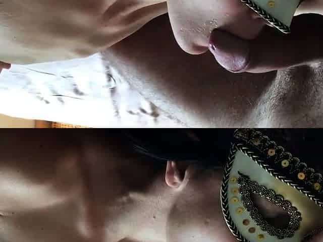 Frenulum Orgasm: Canadian Amateur Swallows