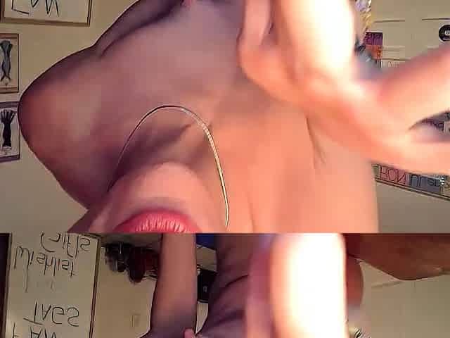 Busty brunette solo masturbation