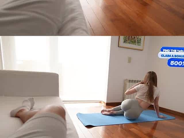 Just Yoga? Nah - Ended Up with a Unfathomable Creampie Right after Workout