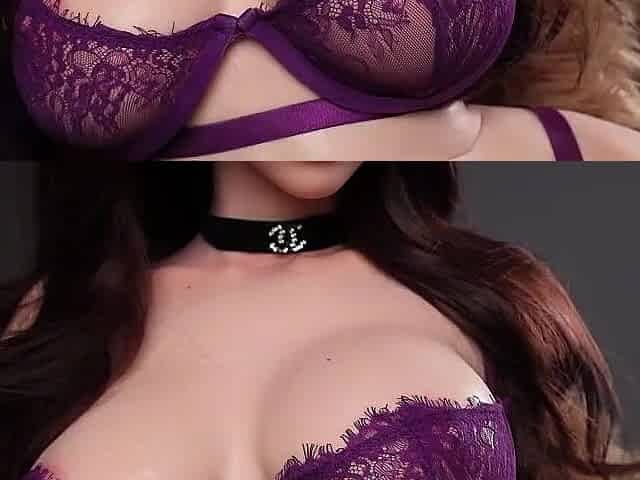 Aretha: 54LB Realistic Gel Breast Torso Silicone Sex Doll DS-10 With ROS Head Y49 Deepthroat