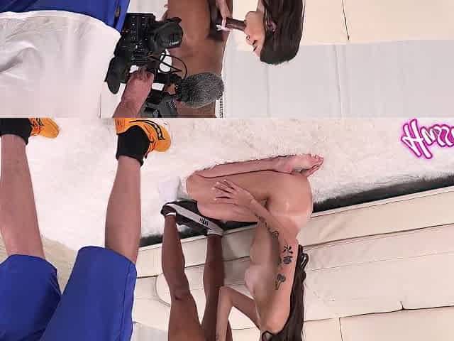 Bts: Those Are Some Sweet Naked Tanlines Featuring Sophie Tyler With Honey Dick
