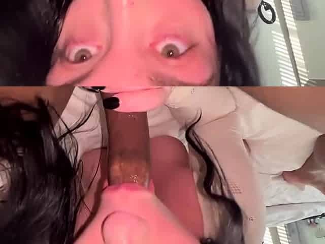 Thicc PAWG In Getting Stuffed Full
