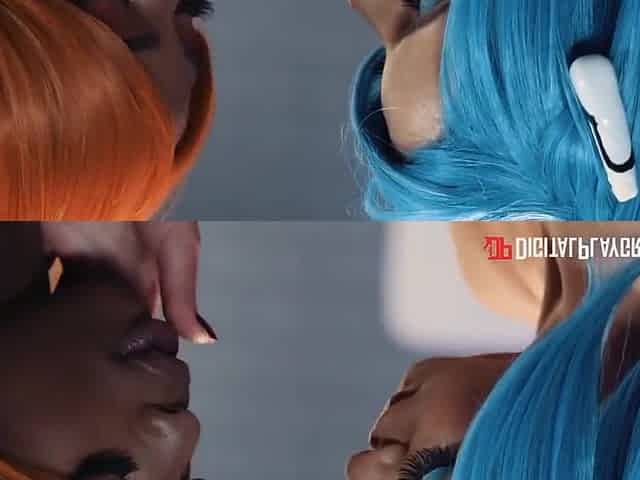 From Evangelion Making Love With Hot Ebony Girl With Sarah Banks And Rei Ayanami