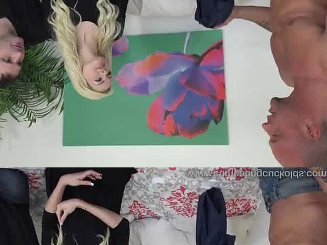 Elsa Jean Gets Banged By Real Guy in Front of Hubby