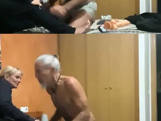 BLONDE MILF GETS WILD WITH SEX TOYS AND BIG DILDO