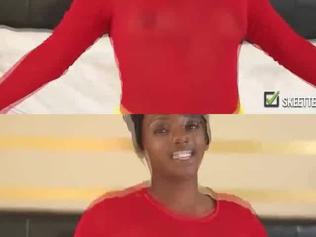 Large Butt Black Merited a White Schlong
