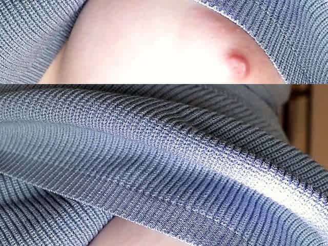 Big boobs babe Julia Luba pussy close up