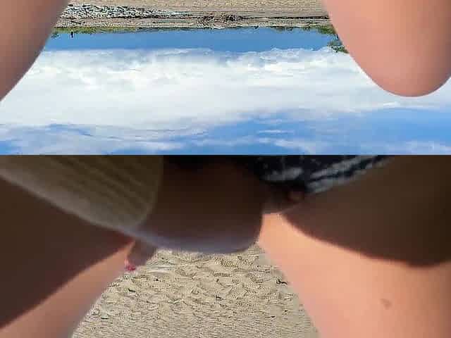 I came to the beach to masturbate and a dude was recording me.