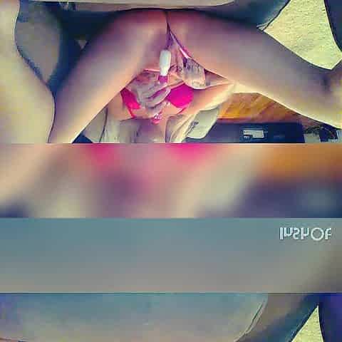 Vagina Play on Bed