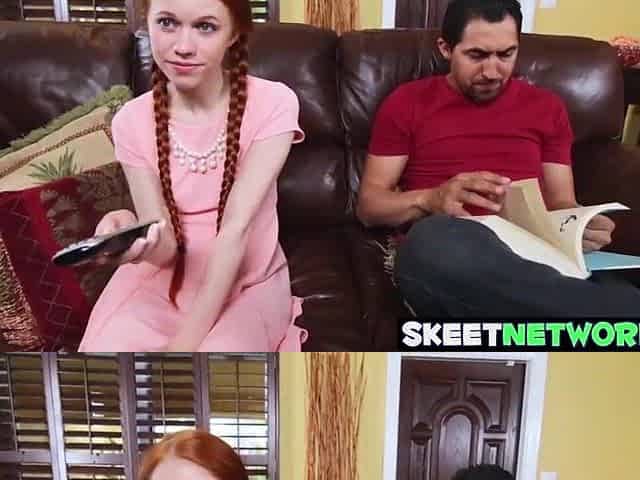 Small redhead destroyed by monster wang Unlimited downloads are a click away at SkeetNetwork.com