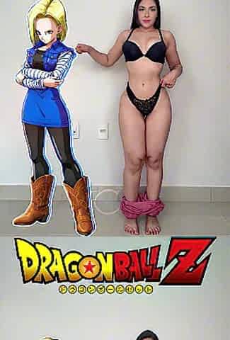 Androide eighteen cosplay