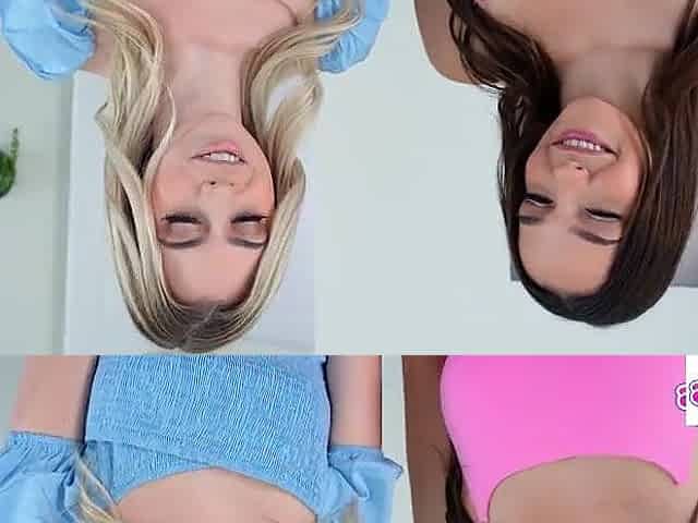 "Play Doctor With Us, Drain Your Full Balls On Our Faces" - Rissa May Jill Kassidy 3some Facial