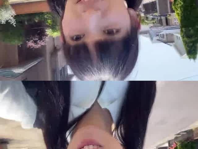 Public Self-play - a True Ona-girl Records Her Quiet Peak on a City Walk Chapter-4