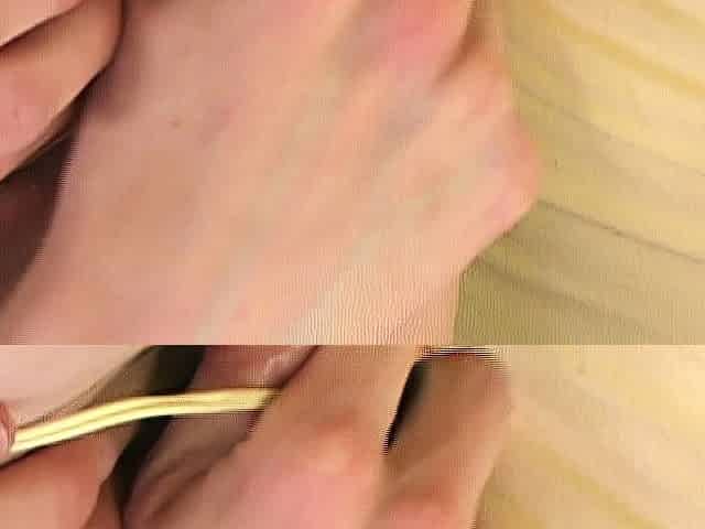 Kinky moist taco brunette anal toy play during masturbating