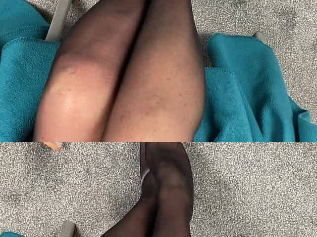 Mrs Mature Feet Have Some "me" Time with Her Glass Dildo