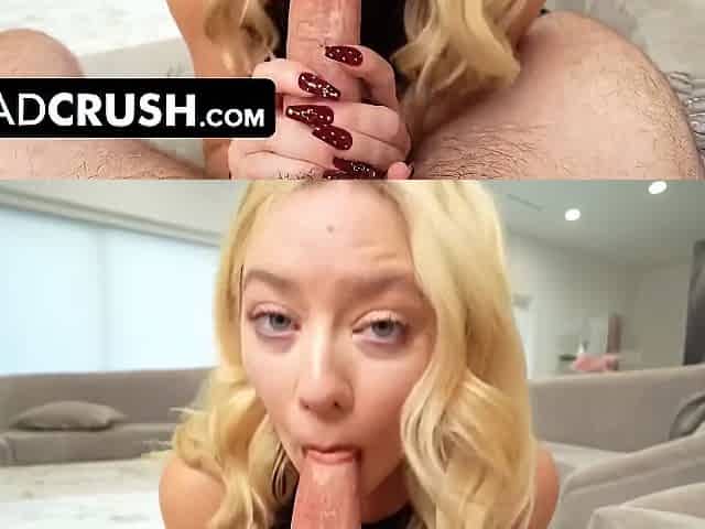 Pretty Plump Blonde Teen 18+ Enjoys Her Stepdads Cock On Camera To Make Her Ex-bf Jealous