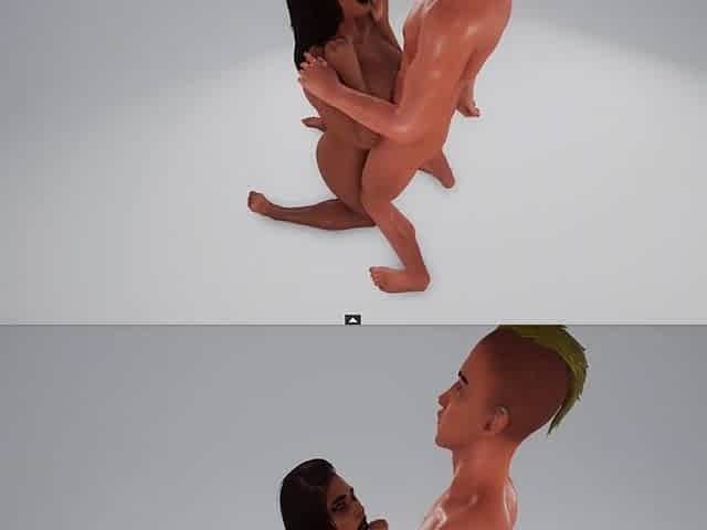 Black Amazoninan Gets Screwed CG